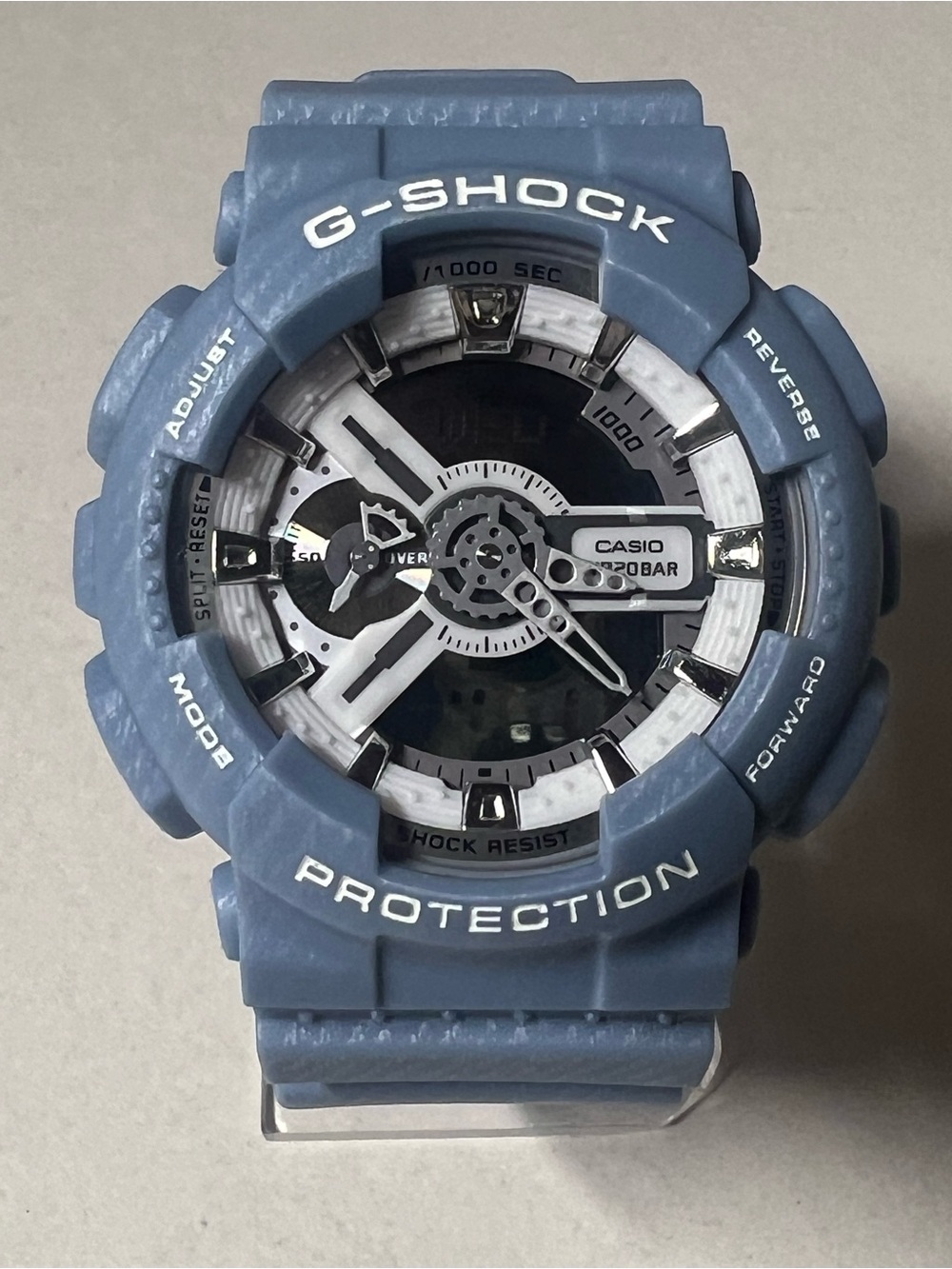 Casio G-Shock Men’s Watch Light Blue Denim